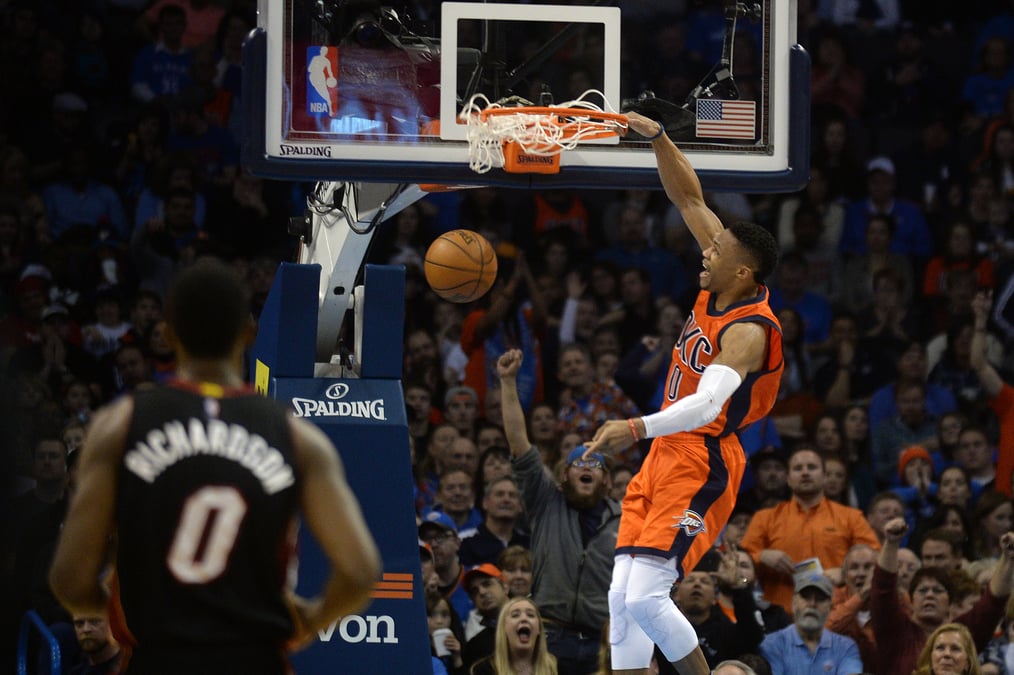 Westbrook etrille miami
