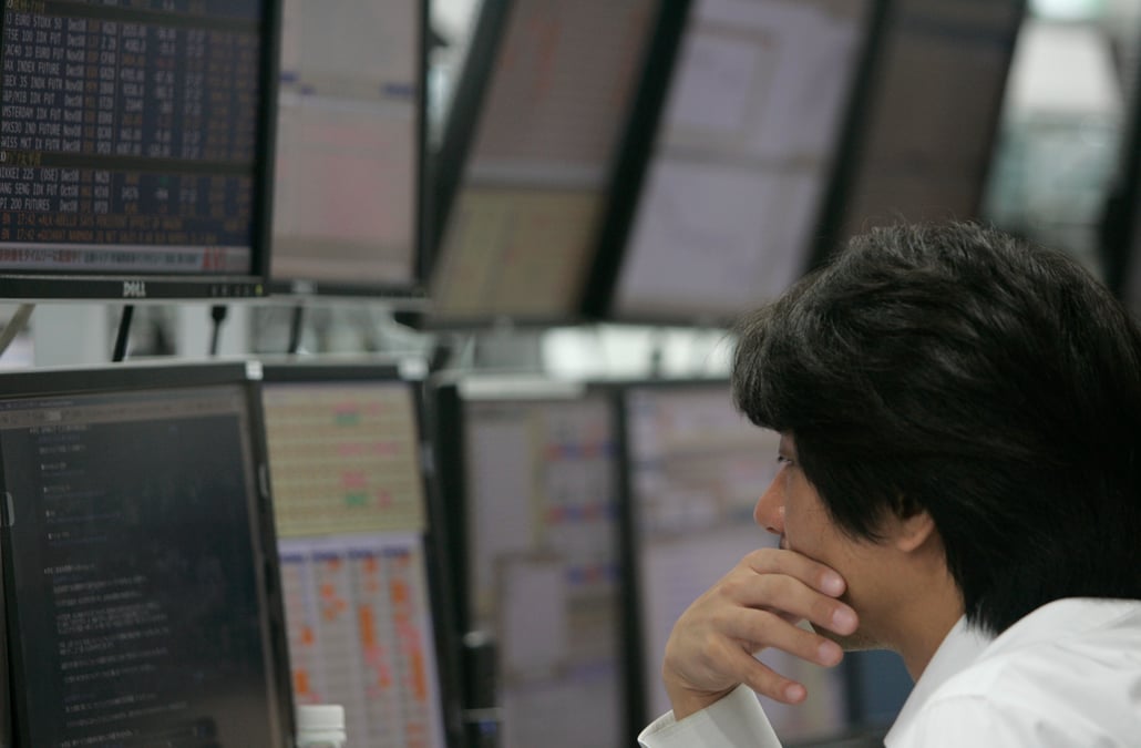 La bourse de tokyo finit en baisse