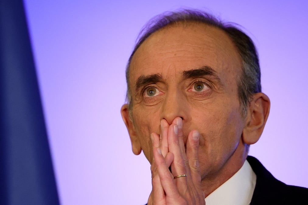 France/election: zemmour donne au second tour face a macron par un sondage