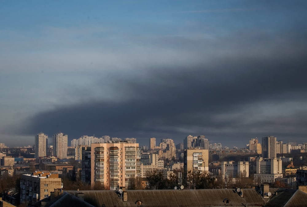 L'ukraine dit que sept personnes ont ete tuees lors d'une evacuation
