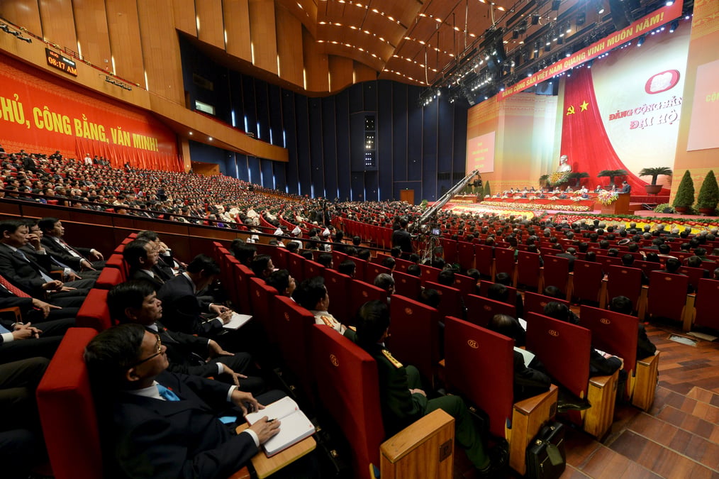 Ouverture du congres du parti communiste au vietnam