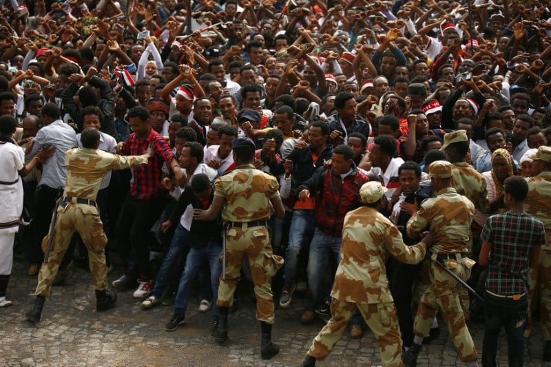 Manifestations en ethiopie apres une bousculade meurtriere
