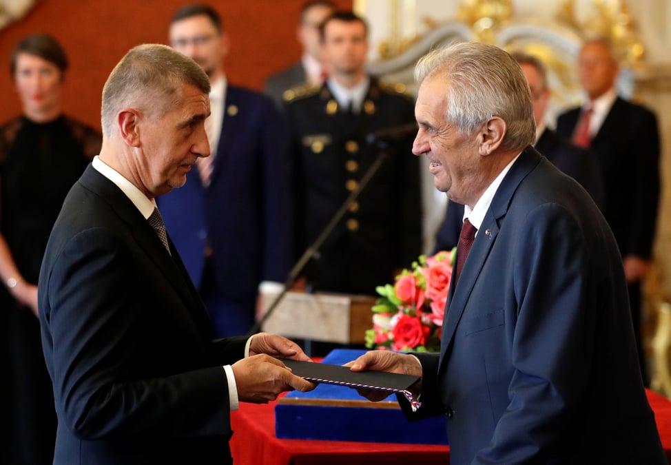 Babis a nouveau charge de former le gouvernement tcheque