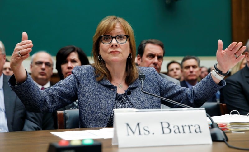 Mary Barra préoccupée par les accusations portées contre GM