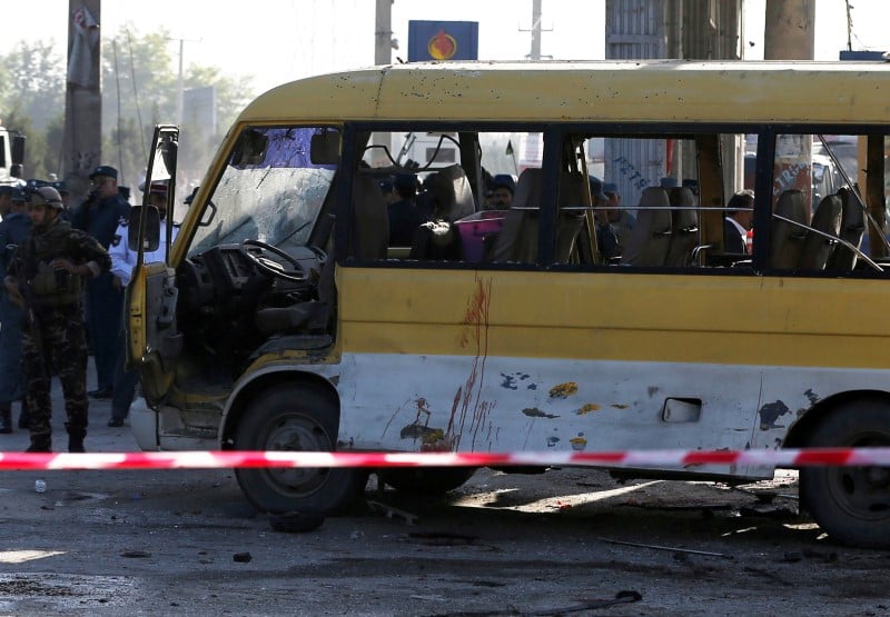 Attentat suicide a kaboul, 14 morts