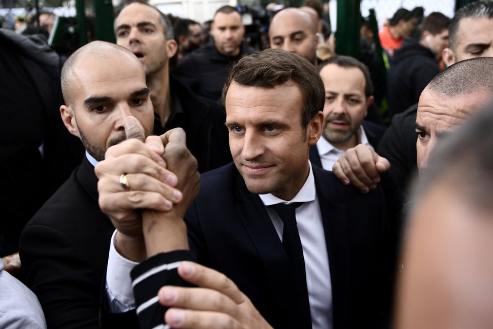 Macron progresse et battrait le pen avec 60% (+1) selon un sondage opinionway