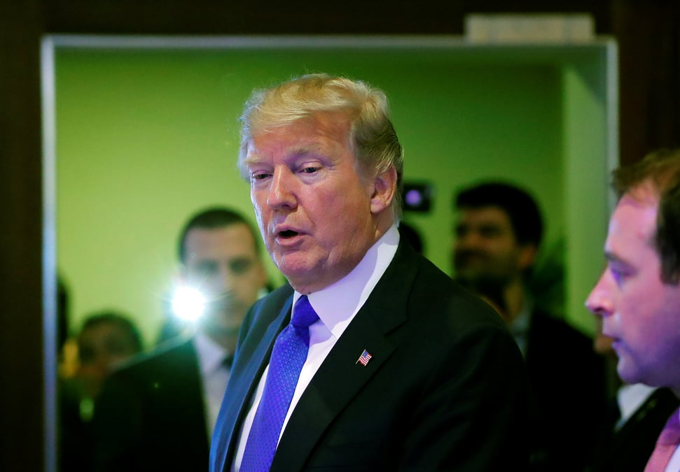 Videos d'extreme droite: trump n'a pas voulu offenser londres