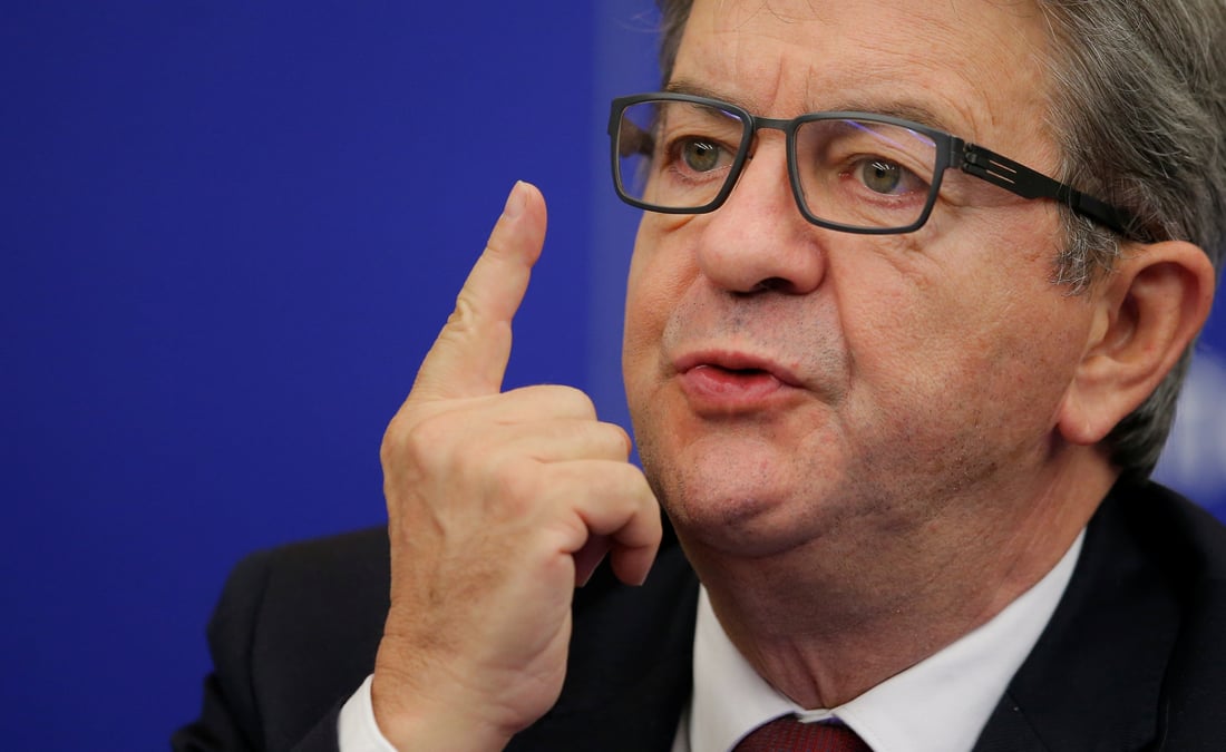 Melenchon se dit victime d'un "coup monte" de l'elysee