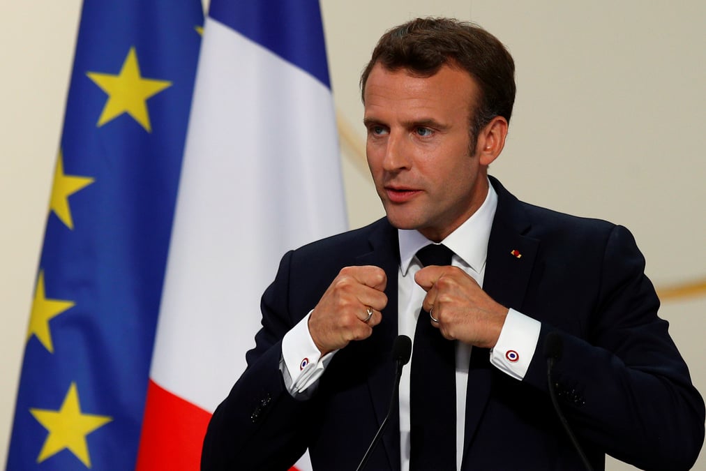 Critique sur la liberte de la presse, macron replique