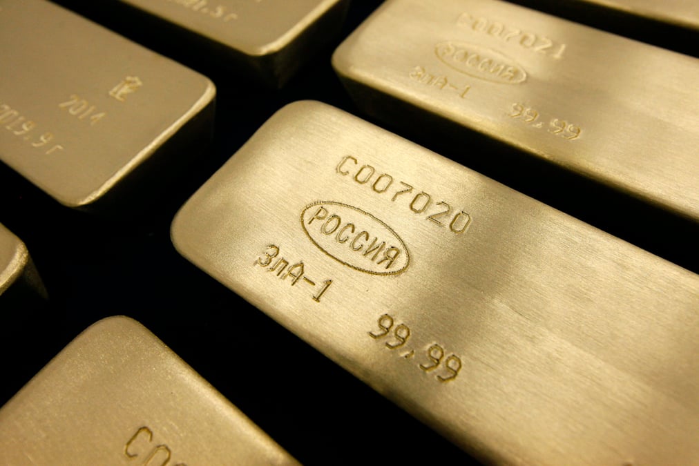 Gold lingot