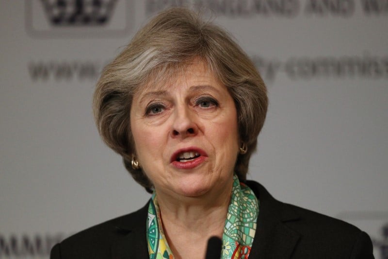 La porte-parole de may parle de "speculations" sur un brexit dur