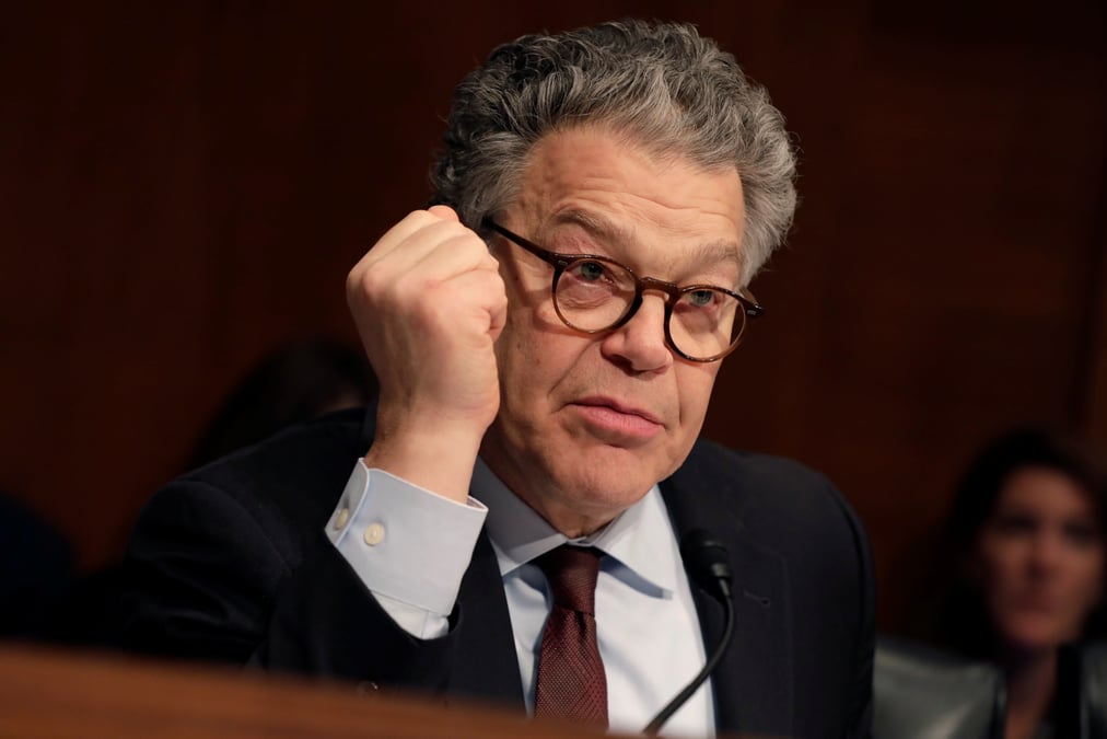 La commission d'ethique du senat americaine enquete sur al franken