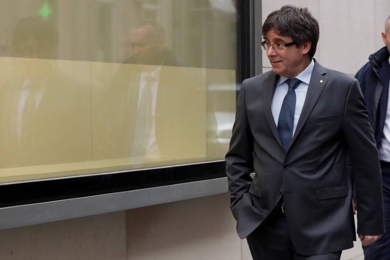 L'ancien president de la region de catalogne arrete en allemagne