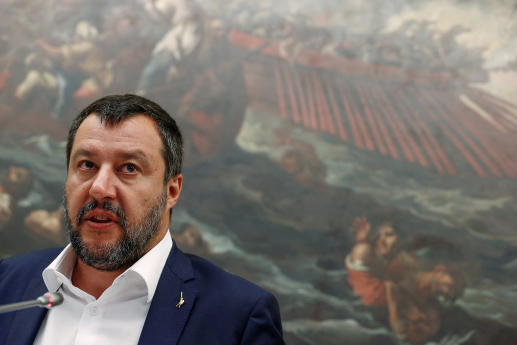 Italie: salvini demande a tria d'avoir le courage de baisser les impots