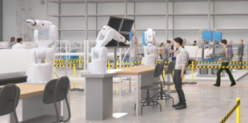 Une image de synthèse du futur centre de formation qui sera implanté à Stains