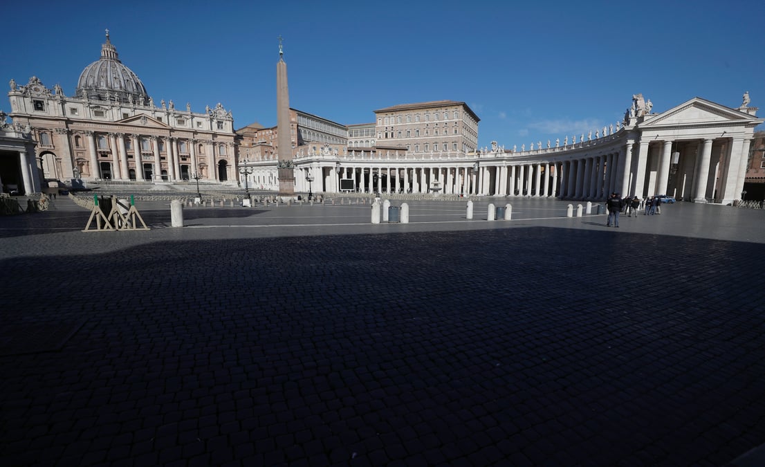 Semaine sainte sans presence physique des fideles au vatican