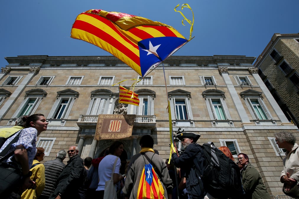 Des centaines de milliers de manifestants attendus a barcelone mardi