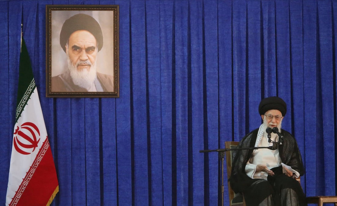 Le Guide Suprême Ali Khamenei.