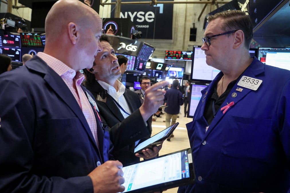 Traders a la bourse de new york (nyse)