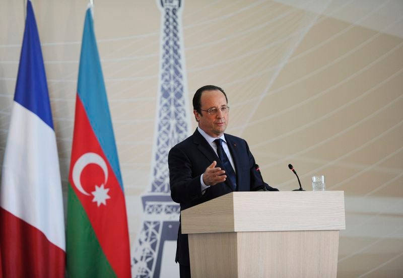 François Hollande ménage Moscou dans le Caucase