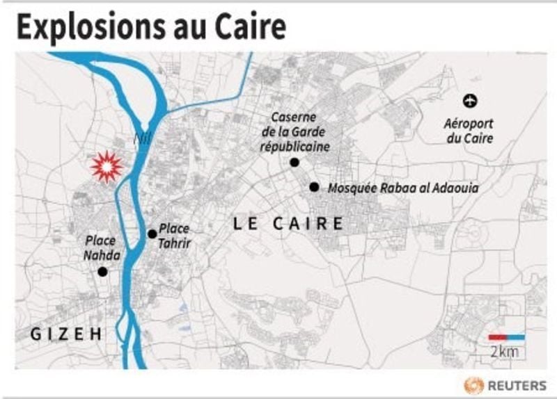 Explosions au caire