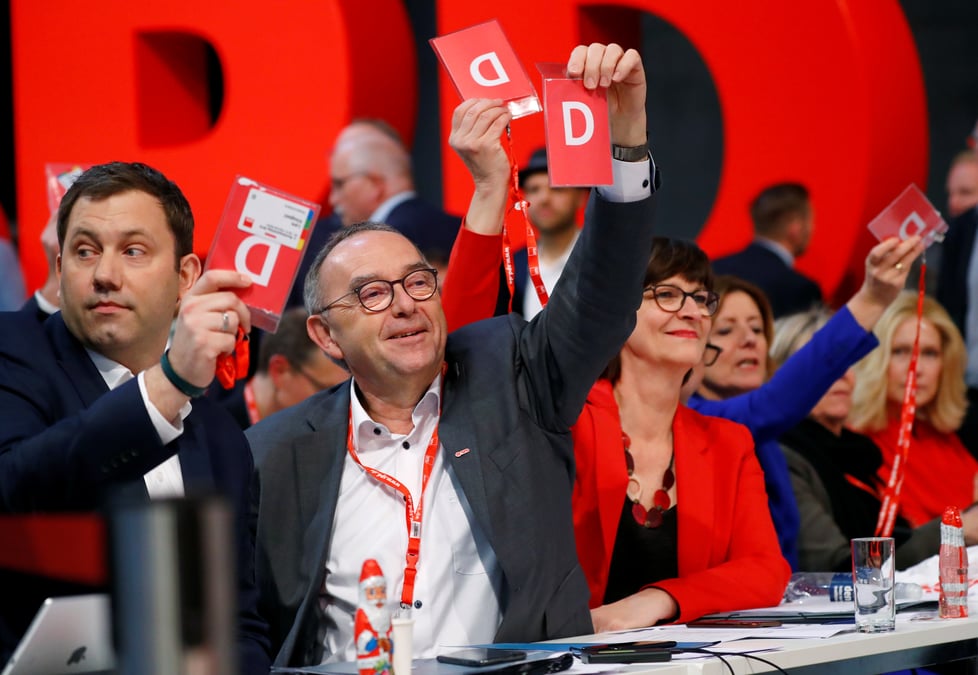 Le spd prolonge son bail au sein de la coalition avec la cdu