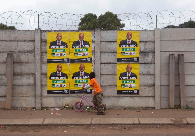 L'ANC grande favorite des élections en Afrique du Sud