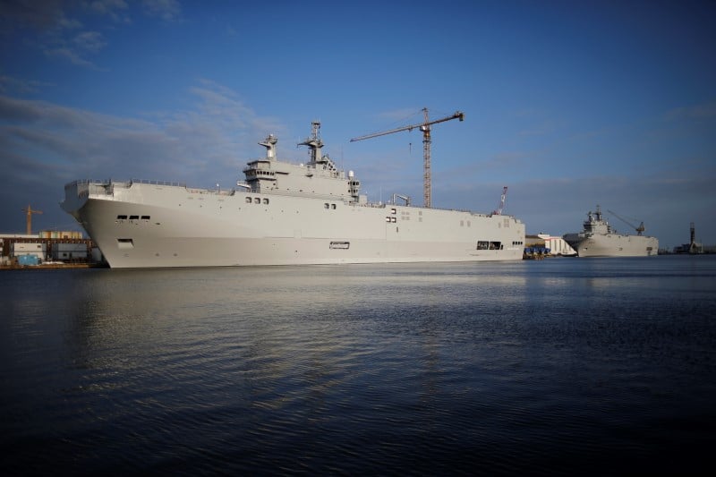 L'egypte rachete les deux mistral a la france