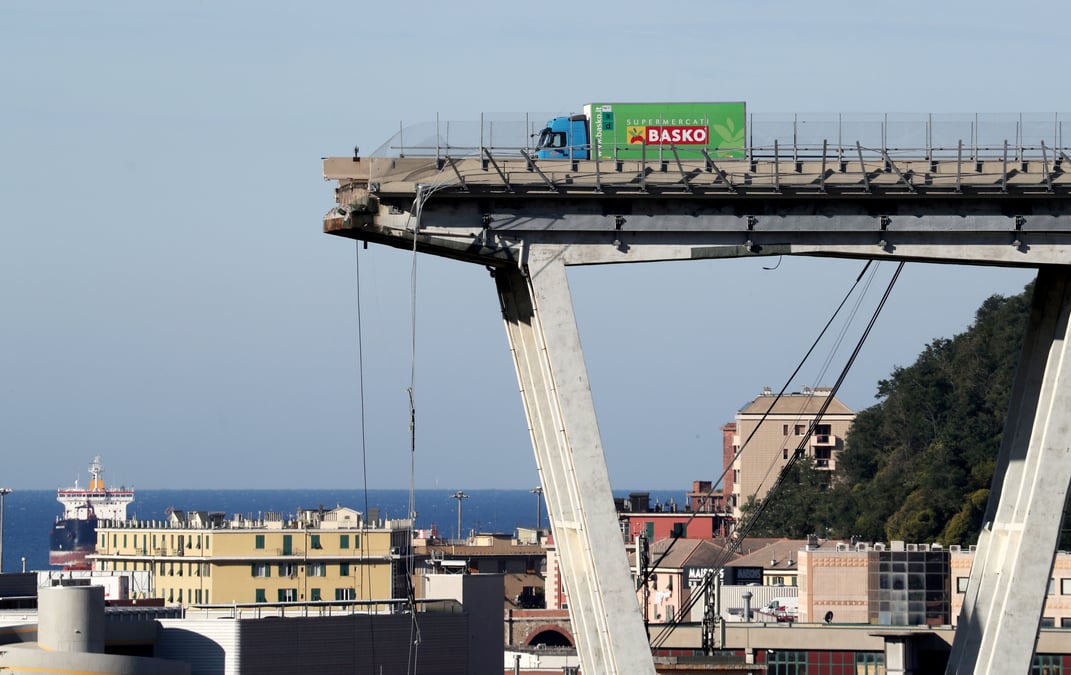 Viaduc de genes: un rapport pointe des manquements d'autostrade