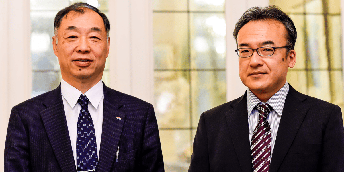 Toru Maruyama et Takahiro Kataoka à Bordeaux.