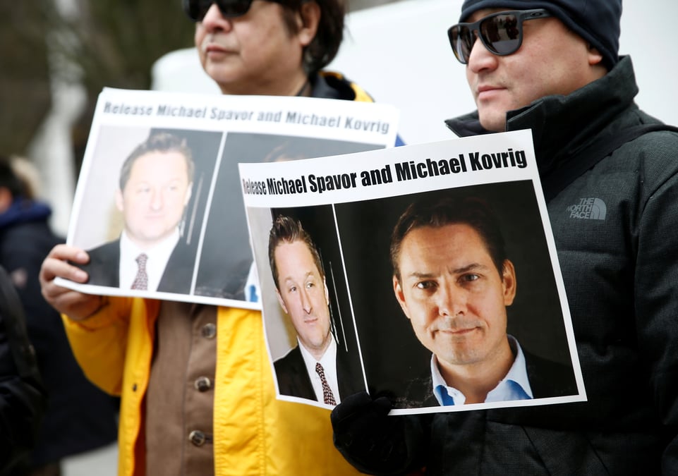 Accusations d'espionnage pour deux canadiens detenus en chine