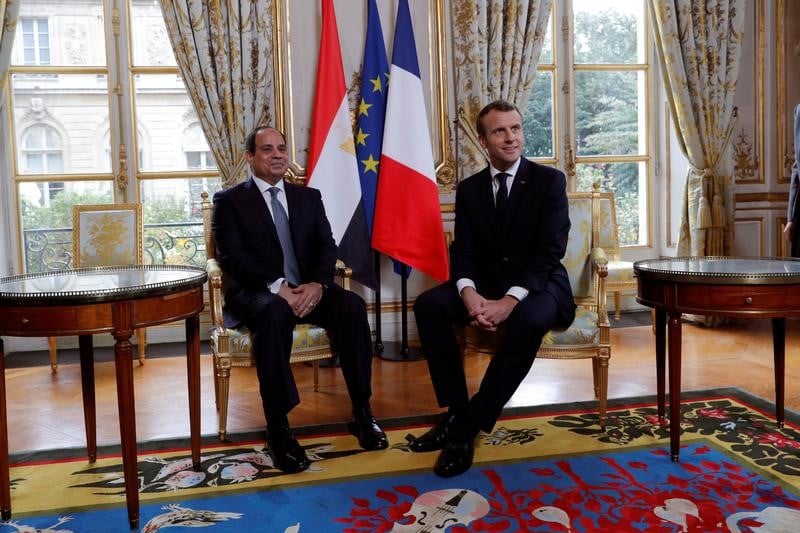 Macron refuse de donner "des lecons" de droits de l'homme a sissi