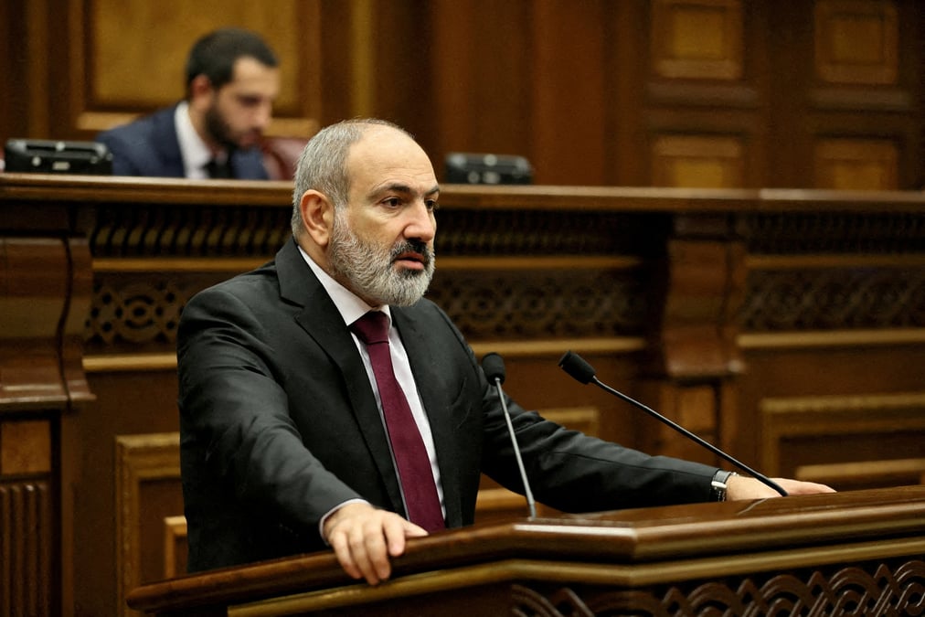 Le premier ministre armenien nikol pachinian