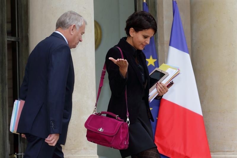 Le remaniement, de la "littérature", selon Najat Vallaud-Belkacem