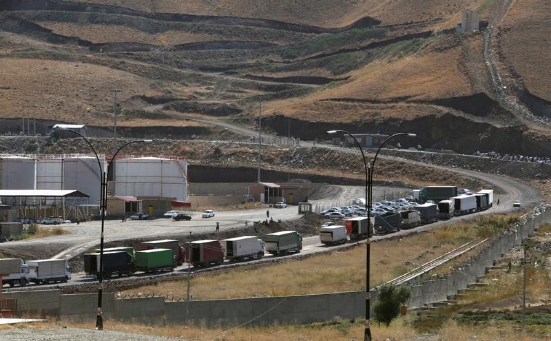 L'iran a ferme sa frontiere avec le kurdistan, dit bagdad