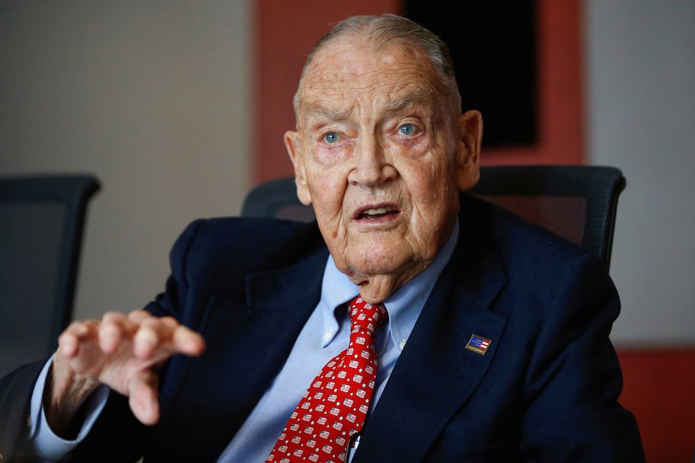 John Bogle, le fondateur du gestionnaire d'actifs Vanguard.