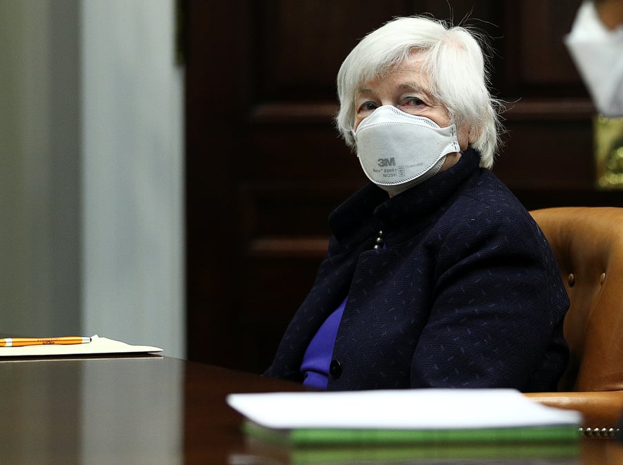 Usa: yellen propose une vaste reforme de l'impot sur les societes