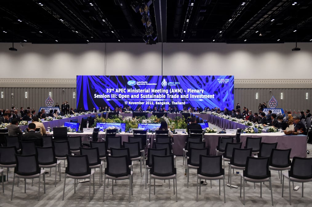 Sommet de l'apec 2022 a bangkok
