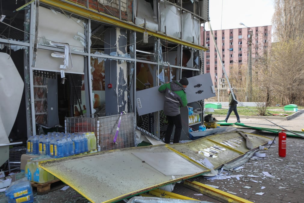 « Au total, 1.775 personnes ont été évacuées », a écrit le gouverneur de la région de Kharkiv sur les réseaux sociaux.