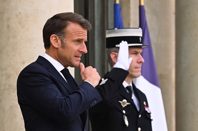 Le chef de l'Etat Emmanuel Macron.