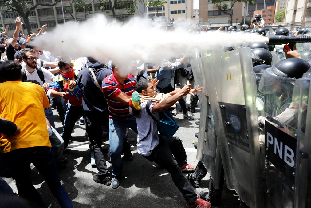 Caracas: heurts entre police et manifestants de l'opposition