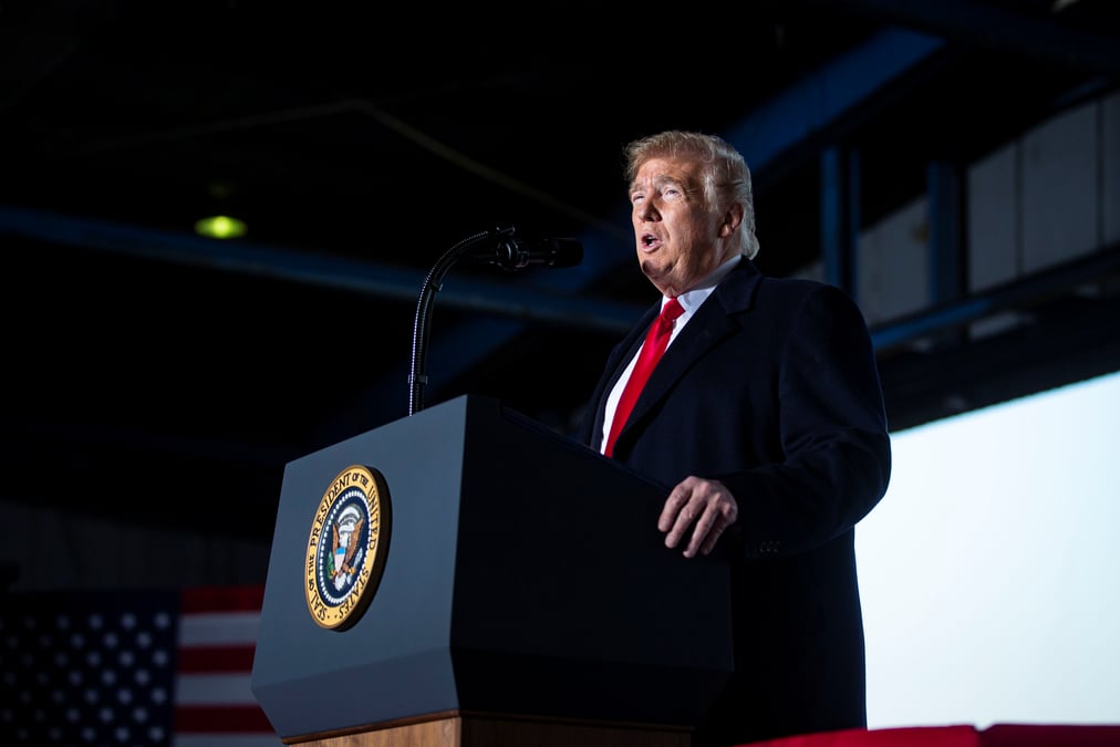 Trump espere un accord avec la chine