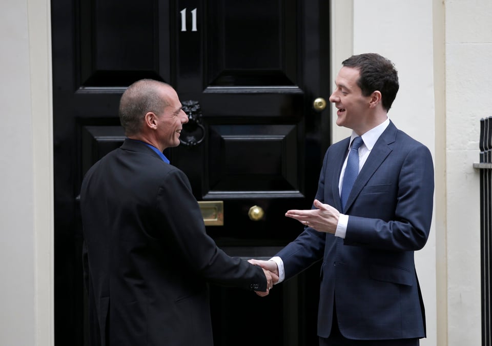 Osborne met en garde contre une confrontation grece-zone euro