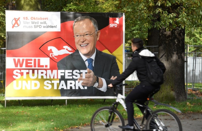 Le spd devance la cdu de merkel en basse-saxe