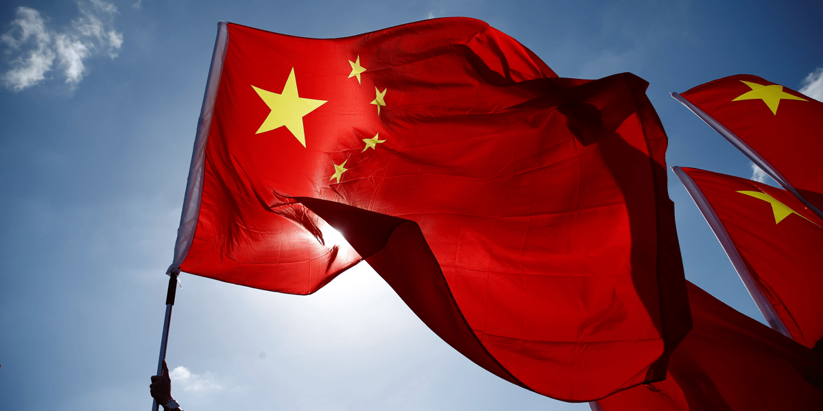 drapeau chinois (chine, xi jinping)