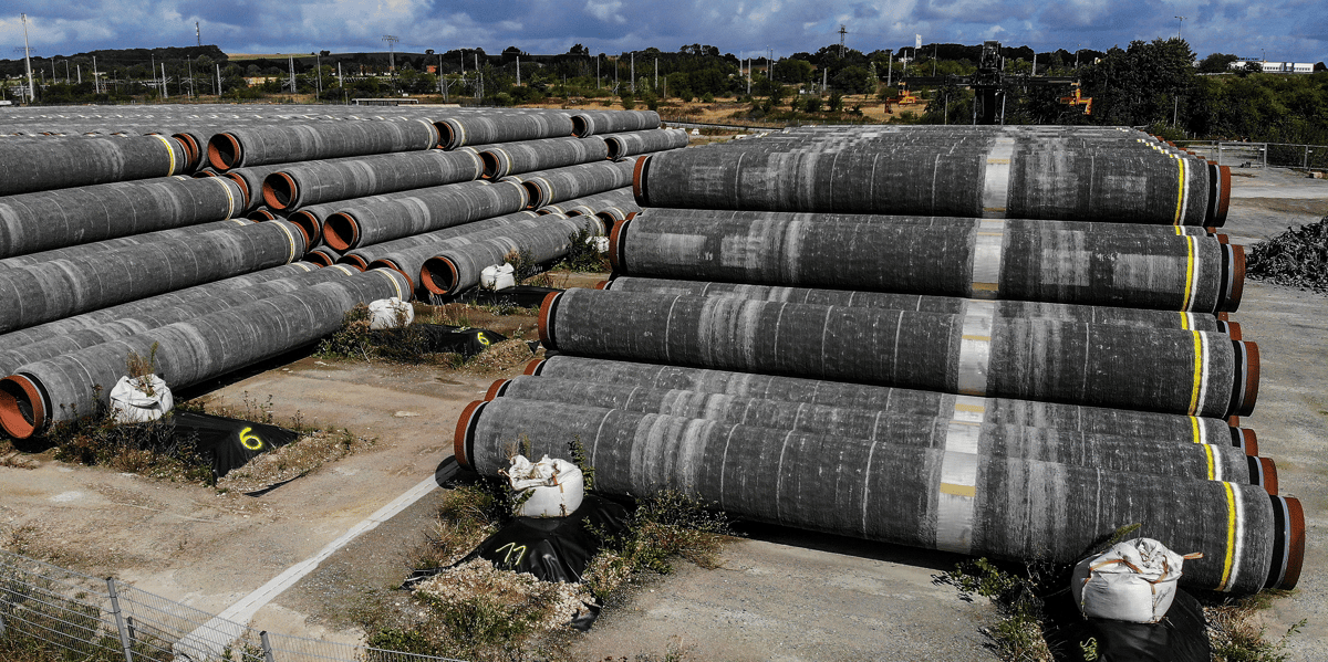 Reprise de la construction du gazoduc nord stream 2 en mer baltique