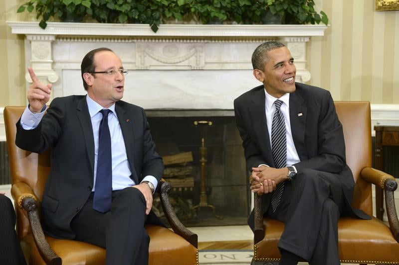 Obama et Hollande célèbrent un couple franco-américain apaisé