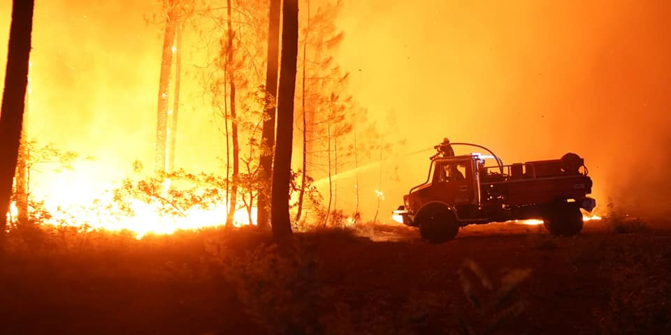 Incendie de Landiras. Reprise en août 2022