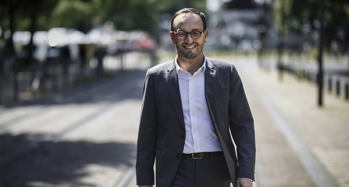 Thomas Cazenave, député du groupe Ensemble pour la République et candidat à la mairie de Bordeaux aux municipales de 2026.