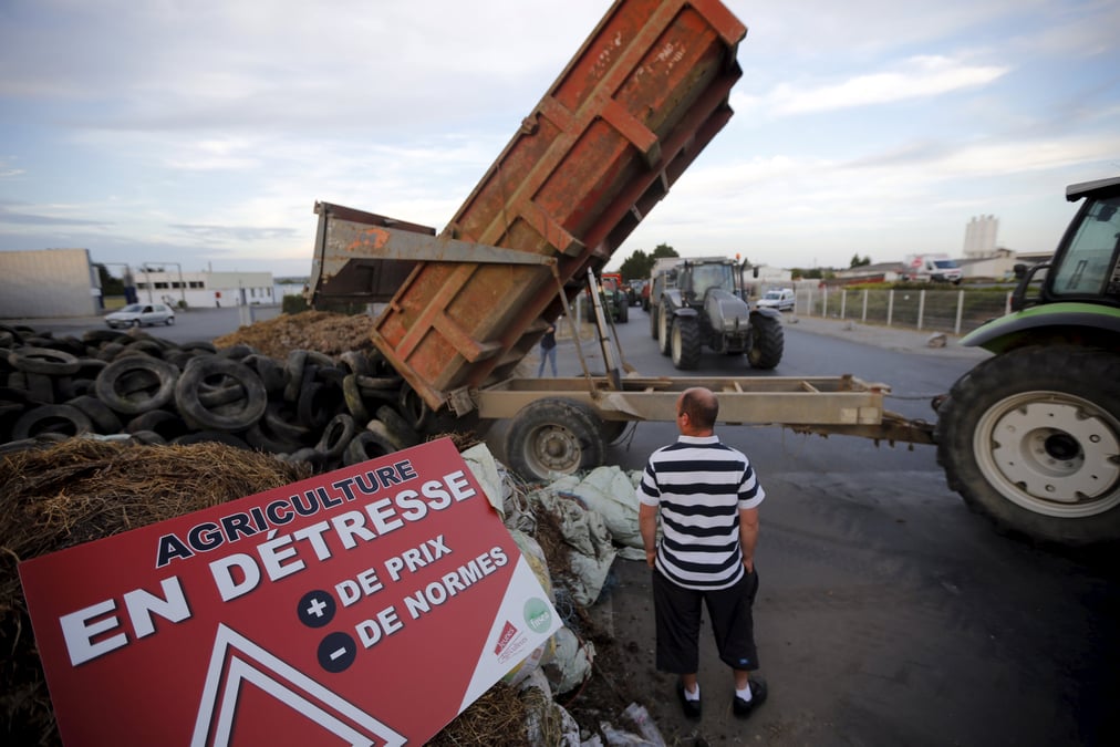 Les eleveurs restent mobilises en depit des accords